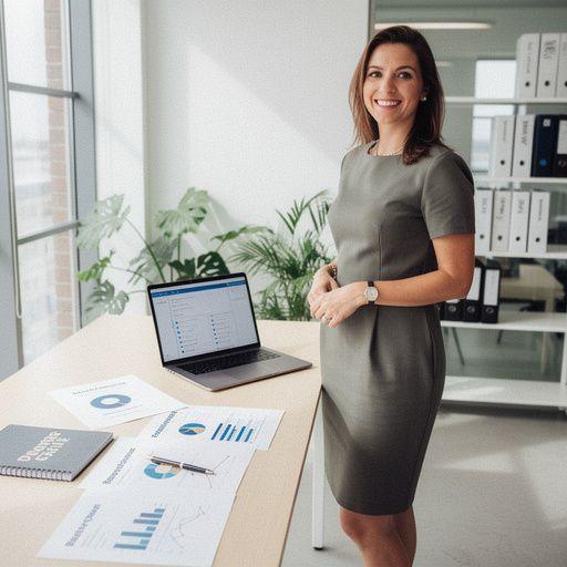 Pénzügyi tanácsadó magyarázza a költségvetés tervezés alapjait egy csoport kezdő hallgatónak.